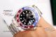 Best replica Rolex GMT red and blue ceramic bezel stainless steel men's watch (4)_th.jpg